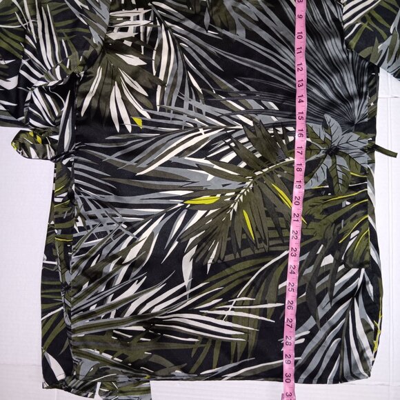 ETAM FLORAL PRINT BELTED ROBE - Picture 3 of 8